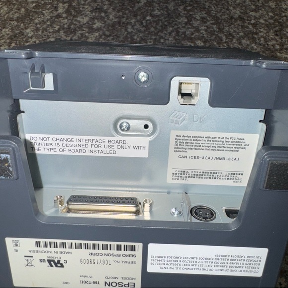 Epson TM-T20II Direct Thermal Printer USB - Monochrome - Desktop - - Picture 9 of 14